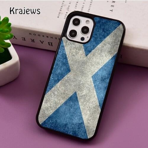 Scotland Scottish Flag National Banner phone Case For iPhone 5 SE 2020 6S 7 8 Plus 12 mini 11 Pro X XR XS Max Samsung S8 S9 S10