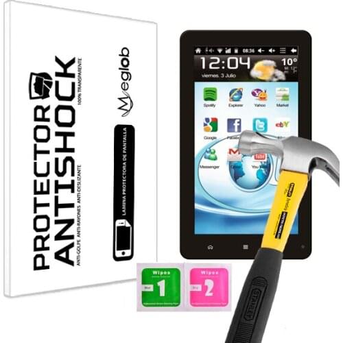 Screen protector Anti-Shock Anti-scratch Anti-Shatter compatible with Tablet iJoy Landa