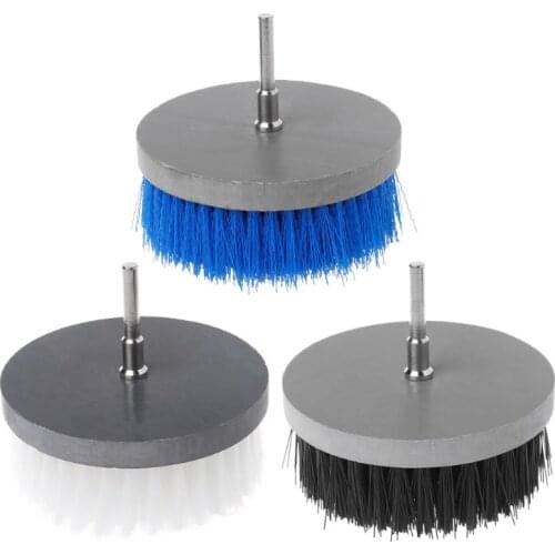100mm Electric Drill Powered Scrub Heavy Duty Cleaner Brush For Cleaning Carpet Sofa Wooden Furniture