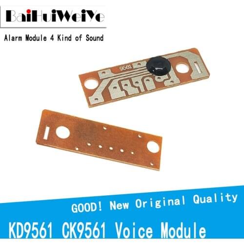 20PCS Voice Module KD9561 CK9561 Alarm Module 4 Kind of Sound DIY Kit Alarm Whistle Fire Alarm Ambulance Guns Sound
