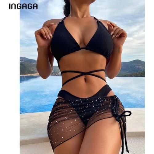 Купальники в горошек INGAGA China At AliExpress