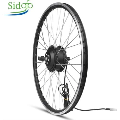 16/18/20/24/26/27.5 inch Brushless Hub Motor 700C Front Motor Rim Electric Bicycle Conversion Kit 48V 350W Spoke Bicicleta ebike