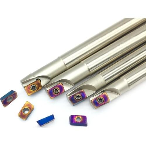 Bap300r 10-17mm Milling holder for apmt1135 Cutting Shoulder Right Angle Precision Milling Cutter End Mill Shank