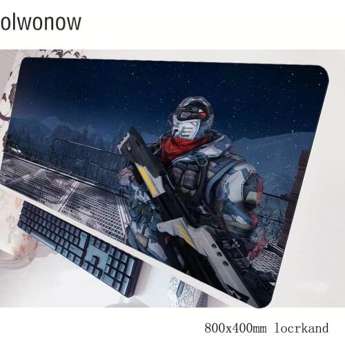 Warface mousepad gamer New arrival 800x400x3mm gaming mouse pad wrist rest notebook pc accessories laptop padmouse ergonomic mat