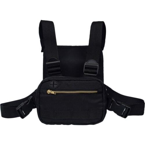 Lightweight Chest Rig Pouch Bag Utility Tools Pouch Vest Bag Fit for Outdoor