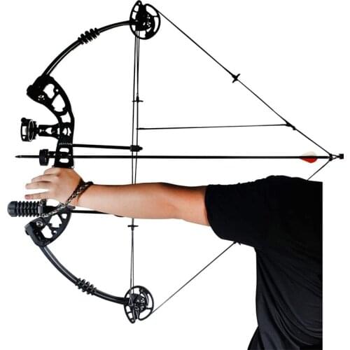 30-60 Lbs Archery Compound Bow Light Magnesium Alloy Standpipe Arrow Slingshot Shooting Pulley Bow Hunting Accessories