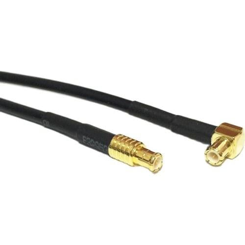 New MCX Male Straight Switch MCX Male Right Angle Jumper Cable RG174 Wholesale 20CM/50CM/100CM for Wireless Card