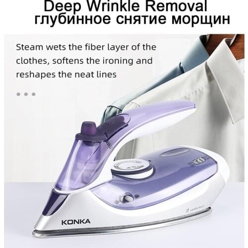 Handheld Iron For Home Garment Steamer Dry And Wet Ironing 3 Gear Steamer Deep Wrinkle Removal Clothe Steam Irons Steam Iron