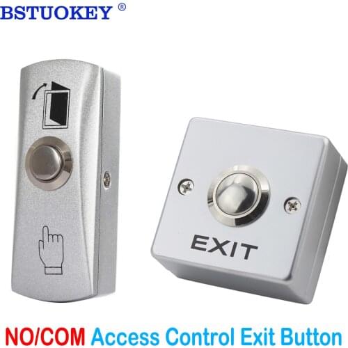 Z30 Z53 Zinc Alloy Access Control Switch NO/COM Push Button Door Release Electric Lock opener Door Exit Button