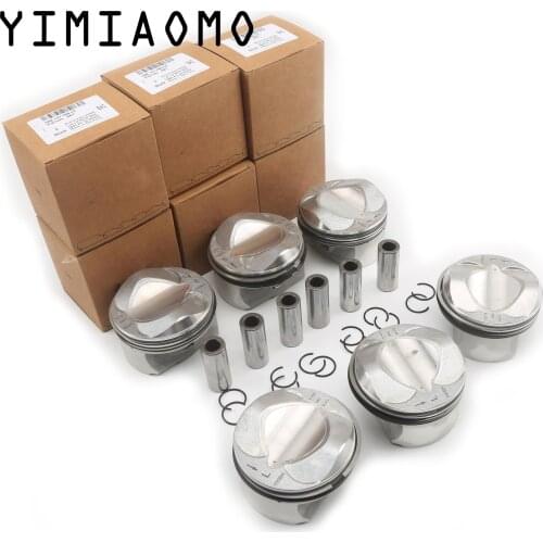 2.8 FSI CCDA CCEA CHVA BDX CJBA 19MM Pistons & Piston Rings Assembly 06E 107 066 CF For Audi A6 S6 Avant Quattro A7 Sportback