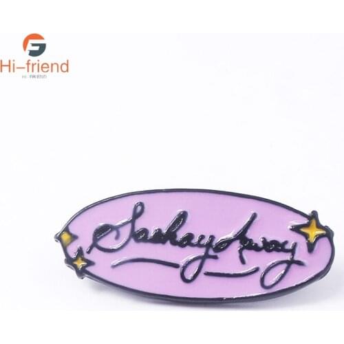 RuPauls Drag Race Brooch Red Simple Enamel Metal Brooch Pin Lapel Backpack Cufflinks Accessories Jewelry