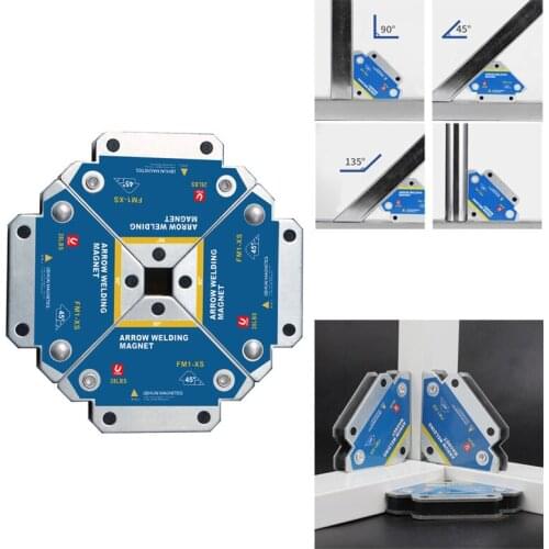 4PC welding fixture, fixed at a degree right angle, used for iron welding body positioning, electromagnetic welding positione
