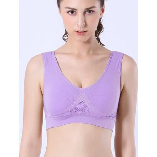Women Sports Bra Fitness Tops Seamless Bras Women Padded Seamless Crop Top Women Push Up Sexy Lingeries
