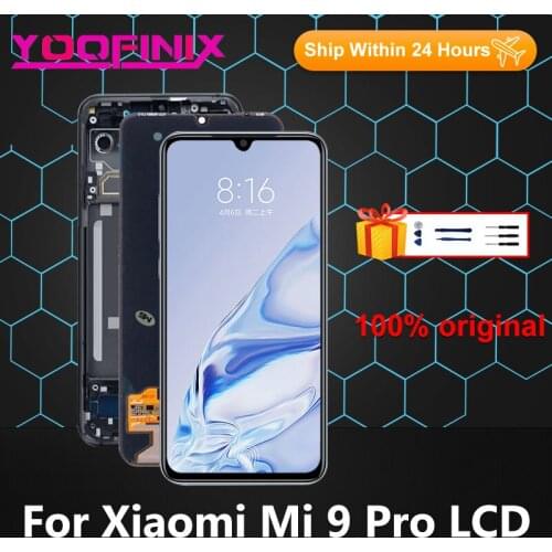 6.39" Original For Xiaomi Mi 9 Pro Display Touch Screen Digitizer Replacement Parts For Mi 9 Pro LCD Display