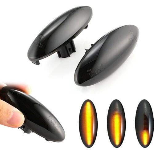 Car Turn Signal Lamp LED For Toyota Corolla Yaris Mk1 Mk2 Mk3 RAV4 Light Car Dynamic/Static Side Marker Blinker Accessories