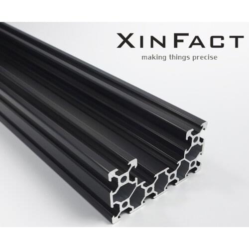 C Beam Linear Rail 4080 Black Anodized for OX CNC,Aluminium Profile