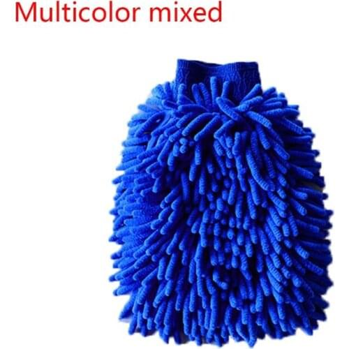 Car Cleaning Drying Gloves Ultrafine Fiber Chenille Microfiber Window Washing Tool Home Cleaning Car Wash Glove Auto Accessories