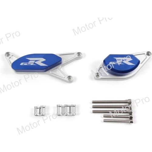 For SUZUKI GSR 600 2006 - 2012 Engine Slider Protectors Falling Protection GS600R GS-R GSR600 2007 2008 2009 2010 2011 Blue