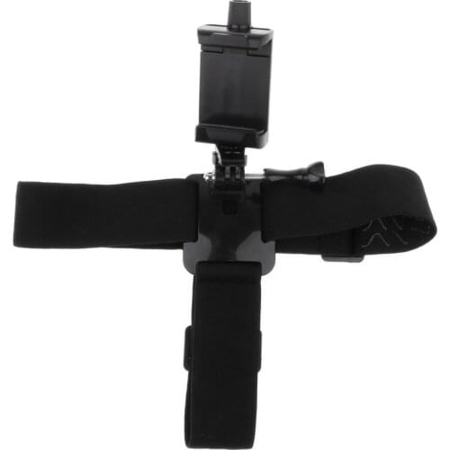 Head Strap Camera Mount Universal for All Smartphones for GoPros and Digital Cameras