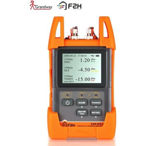 [ Grandway Original ] F2H FHP3P01 EPON GPON xPON Optical Power Meter OPM FTTx OLT-ONU 1310/1490/1550nm