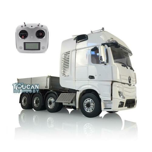LESU RC 1/14 Metal Chassis Truck Hopper Sound Radio Hercules Arcos Cab Tractor THZH0735-SMT2