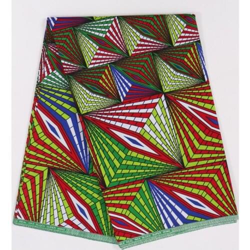 2019 Fashionable African Ankara Best Quality Pagne Tissu Veritable Real Wax Pretty Pattern Print Cotton Fabric 6 Yards\Lot