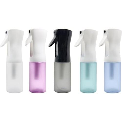 300ML /200ML Hairdressing Spray Matte Gradient Bottle Empty Refillable Mist Bottle Hair Tools Brand Hairdressing Spray Bottle