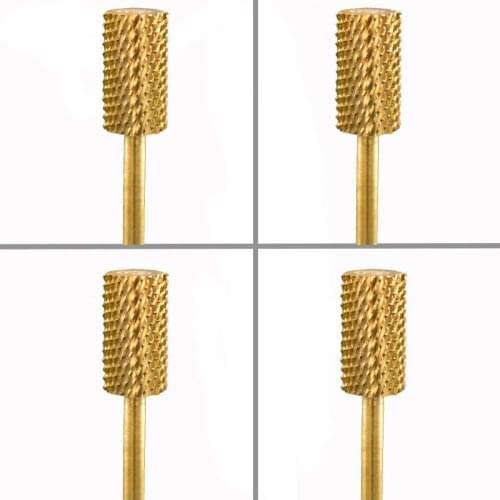 4pcs Carbide Nail Drill Bit - Large Barrel Bit -C