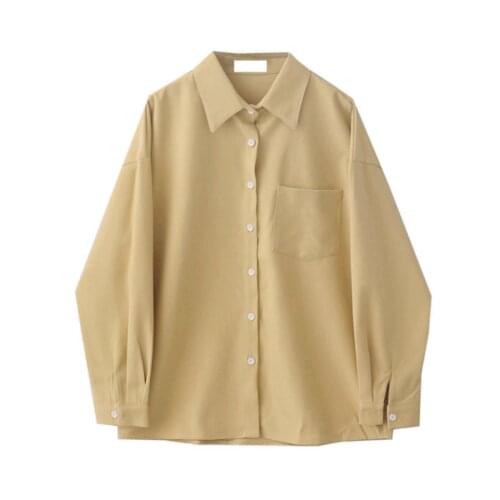AINICECAI Women's Corduroy Shirts