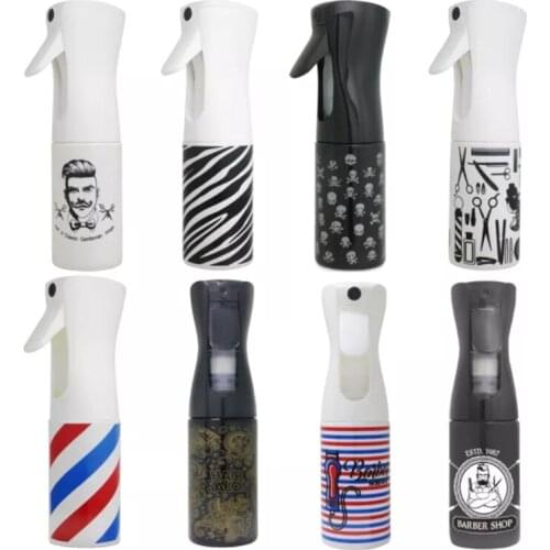 200ml Hairdressing Spray Bottle Alcohol Disinfection Sprayer Continuous Fine Mist Air Pressure Water Bottle Makeup Styling Tool