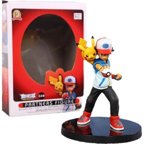 Pokemon Figures Pikachu Ash Ketchum Products Anime Figures Collection Model Decorations Action Toy Figure Toys for Children