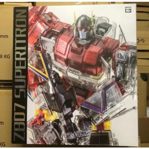 IN STOCK Transformation Toy Zeta Toys ZB07 ZB-07 MP Scale Superion Superitron Gift Box Clear Version