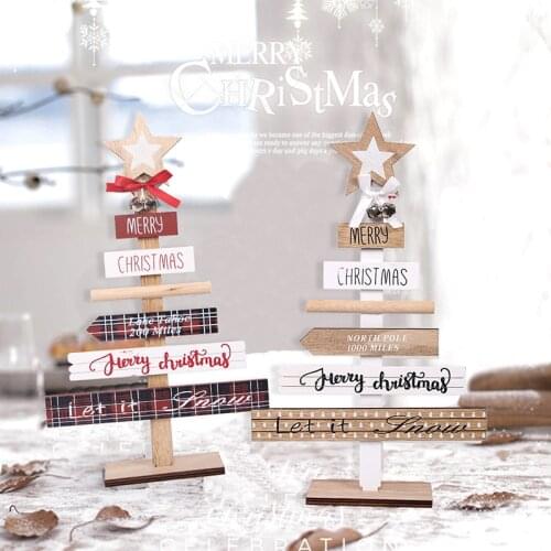 JIUZHOUHAO Wooden Christmas Decorations