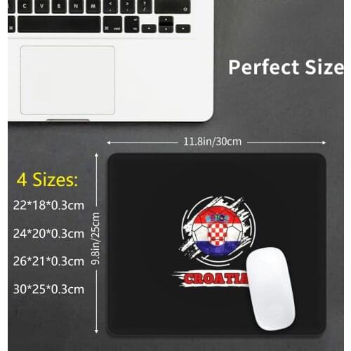 Country Flag Croatia / Kroatien Mouse Pad DIY Print D0030007 Flag Country World Country Flag Patriotic