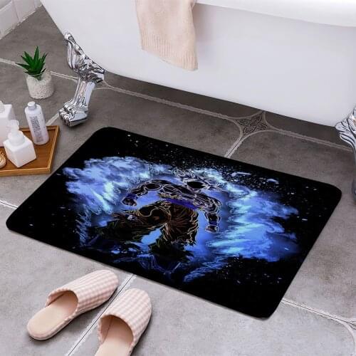 Soul of the Ultra Instinct 3D Print Doormats Rectangle Non-Slip DoorMat Bedroom Kitchen Entrance Print Door rugs Dropshipping