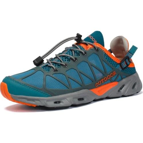 Summer Upstream Aqua Shoes Men Outdoor Trekking Sneakers Unisex Tourism Breathable Quick Dry Non-slip Sports Trainers Man Women