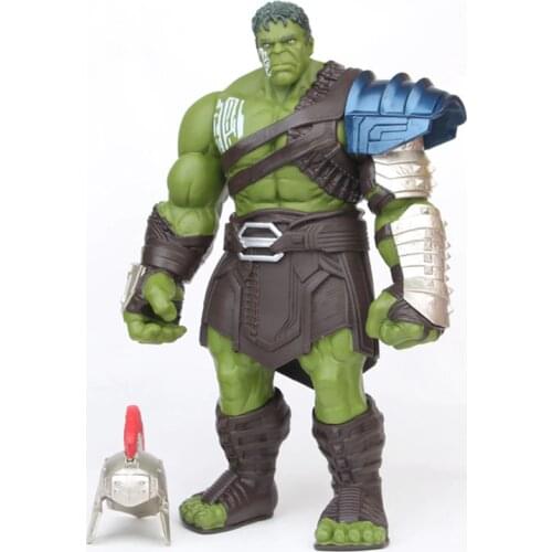 Marvel The Avengers Superhero Thor 3 Ragnarok Hands Moveable War Hammer Battle Axe Gladiator Hulk BJD Action Figure Model Toy