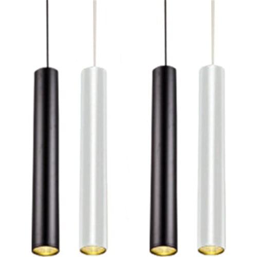 Nordic LED Pendant Lights long light downlight 3W/7W/12W hanging COB ceiling lamp long tube LED chandelier lighting