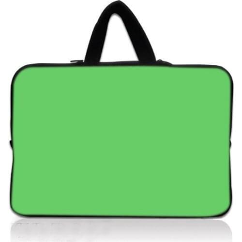 Solid Green Laptop Bag Laptop Sleeve Case 13 14 15 inch Notebook Computer Bag For MacBook Air 13 2018 Case Pro 13.3 15.4 Cover