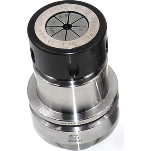 1pcs wind resistance nut HSK63F ER32 80L tools holder for wood working machine milling