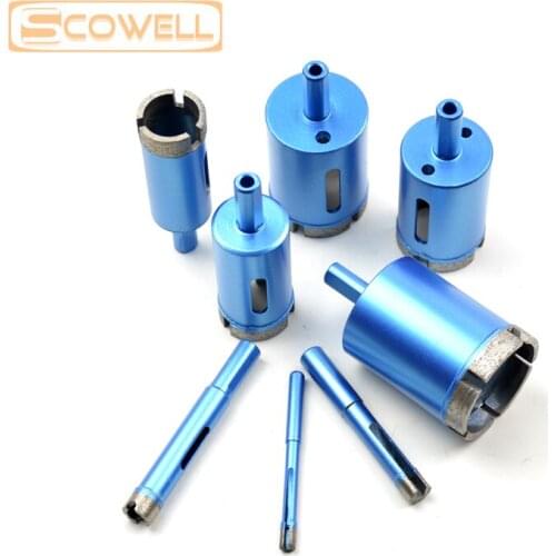 30% Off 6,10,12,25,30,35,40,45mm Diamond Holesaw Core Drill Bits For Marble Granite Brick Tile Ceramic Concrete Holesaw Cutter