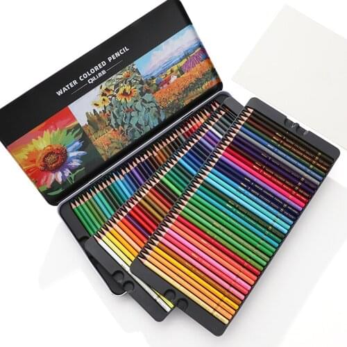36/72/120 Pencil Painting Colored Water solubility Professional Pencil Set Hand-Painted Sketch Pen School Office Supplies 05878