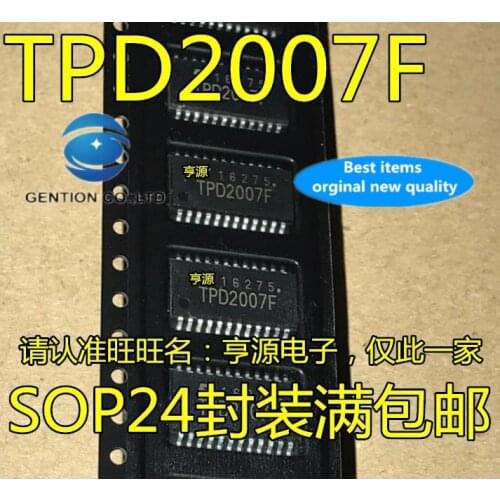 5PCS TPD2007 TPD2007F TPD2007FG SOP-24 power switch drive chip in stock 100% new and original
