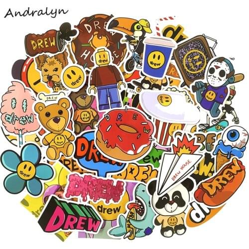 10/50Pcs Cartoon Singer Justin Bieber Fashion Periphery Stickers For Motorcycle Laptop Skateboard Mobile Phone Guitar Album