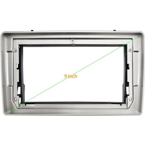 9 INCH Car Audio Frame GPS Navigation Fascia Panel Car dvd Plastic Frame Fascia is suitable for 2011-2013 BAOJUN 630