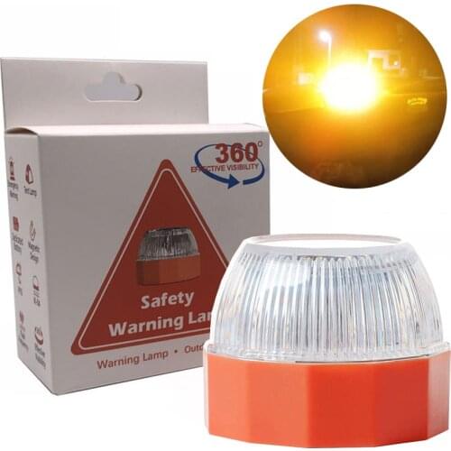 Emergency Light Hazard Warning Sign and Flashlight High Luminance Magnetic Led Light Car Emergency Light for Cars and Motorcycle