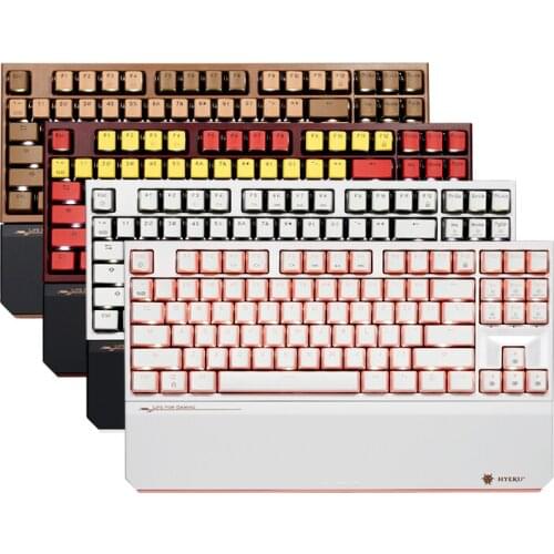 Gaming mechanical keyboard 2.4G wireless connection key line separation upgrade version BOX axis PBT keycap