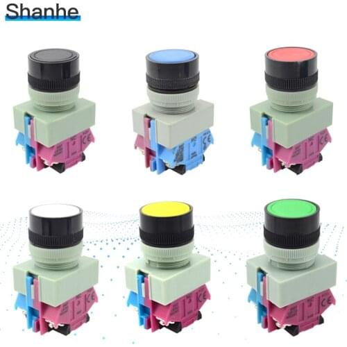 Momentary self-reset Push button Switch automatic reset 1NO+1NC 22mm