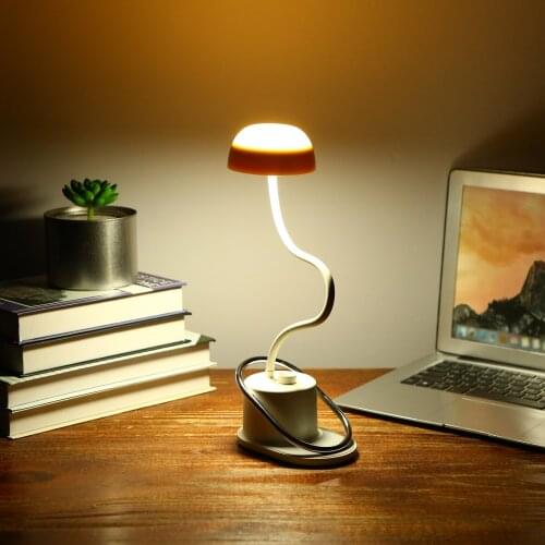 Table Lamps with Clip Dimming LED Desk Lamps Night Lights LED Indoor Wall Lamp Book Lights USB Rechargeable Holiday Lighting