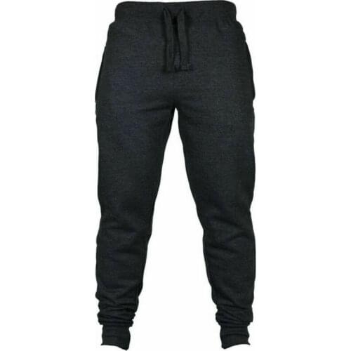 New Hot Sale Mens Sport Gym Slim Fit Tracksuit Skinny Jogging Joggers Sweat Pants Fashion Long Trousers